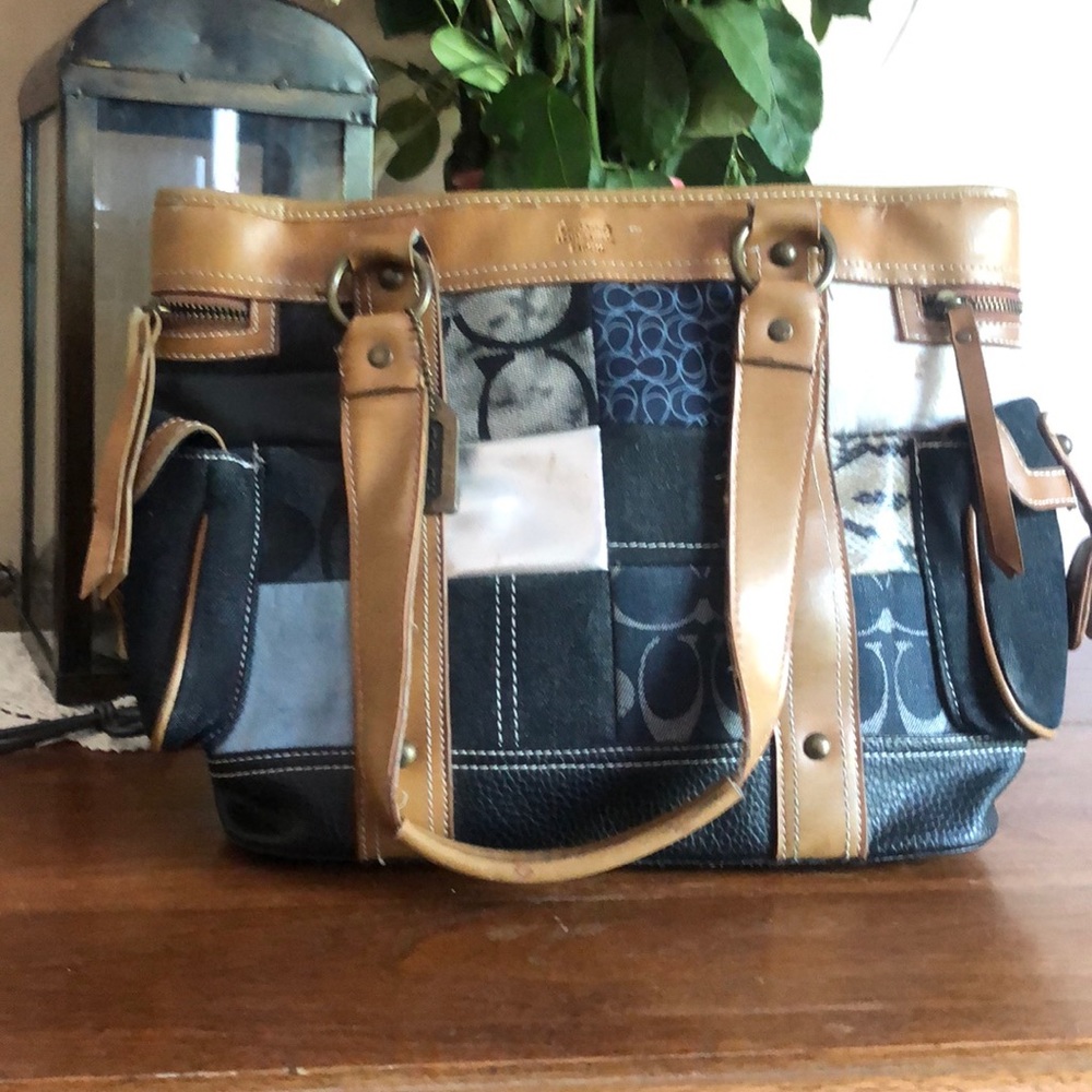 Vintage Coach Hand Made Piece. Serial Number E24-6381